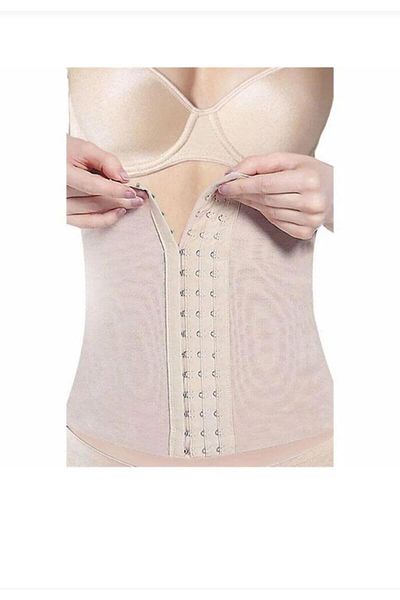 Elit Life 886 ( K-09 ) Waist Slimming Corset with Agraffiti 2 Pieces