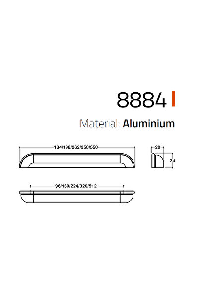System 8884 Antik Rengi Tas Kulp 96 Mm
