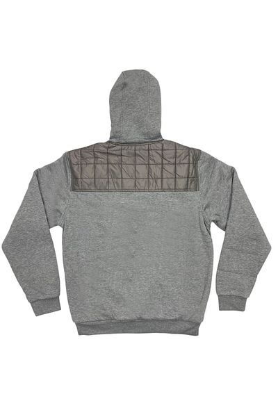 Masimar Men's Hooded Fur Lined 3 Thread Zippered Regular Fit Sweatshirt Coat