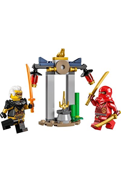 LEGO Building Toy Ninjago Kai's and Rapton's Duel in the Temple