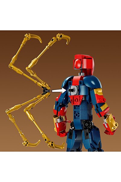 LEGO Marvel Iron Spider-Man Construction Figure Set 76298