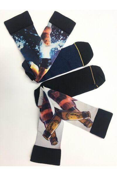 karantuhafiye Комплект от 2 чифта чорапи с дигитален печат