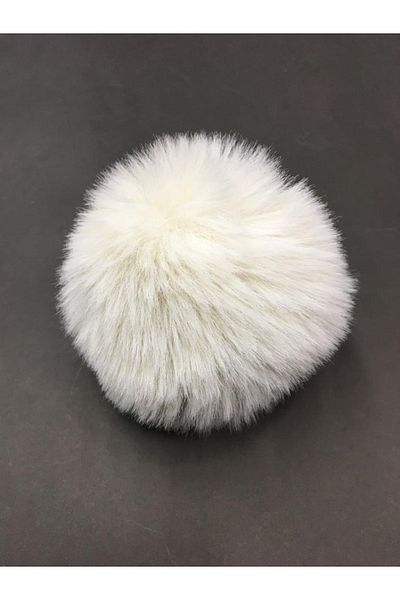 karantuhafiye Pompom / Yumoş Pompon 7 Cm Cream