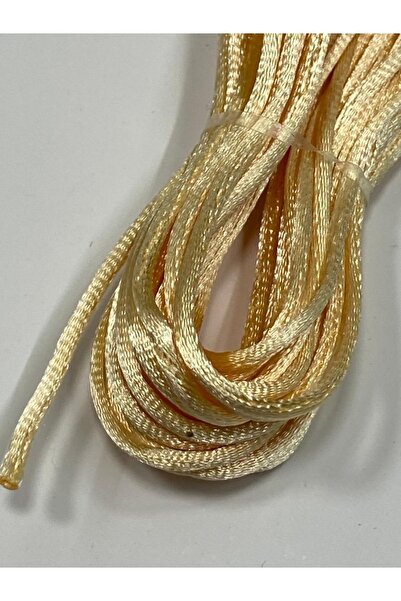 karantuhafiye Σχοινί για κορδόνια / Σχοινί για ουρά αρουραίου / Σχοινί για βραχιόλια / Σχοινί για κορδόνια πίσω από βραδινό φόρεμα / 2 χιλ. 5 μέτρα