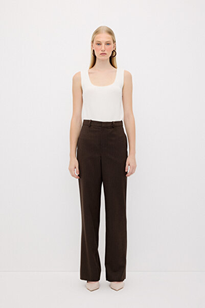 adL STRIPED TROUSERS