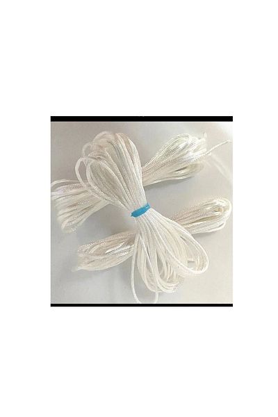 karantuhafiye Flush Rope / Rat Tail / Bracelet Rope / Evening Dress Back Tie Rope / 2 Mm 5 Meters