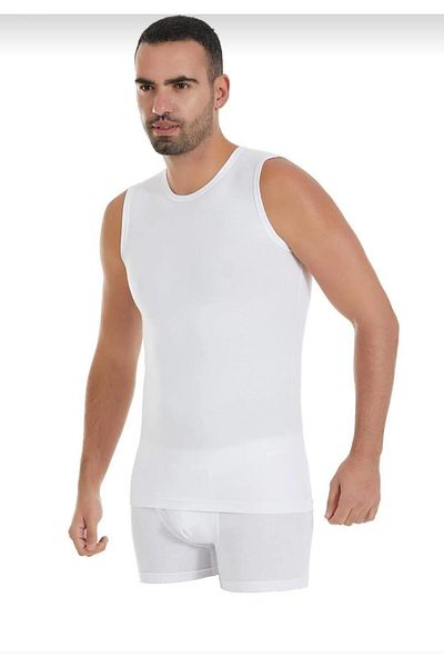 YILDIZ 75 Men's Modal Zero Sleeve Undershirt 10 Pieces