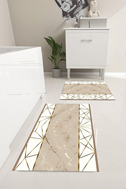 ComfortCo Non-Slip Base, Washable Sink Front Mat, Bathroom Mat, Shower Cabin Front Mat (S26)