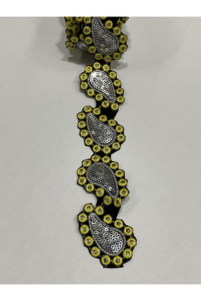 karantuhafiye 2.8 Meter Sequin Strip - Iron-On