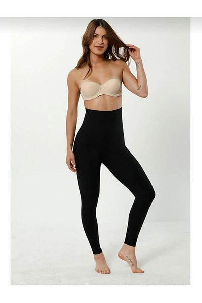 Form Angel 1026 Colanți cu corset cu talie înaltă tăiați cu laser Singur