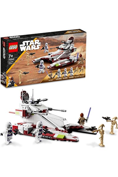 LEGO 75342 لعبة بناء دبابة قتالية من سلسلة حرب النجوم، مجموعة حروب الكلون مع ...