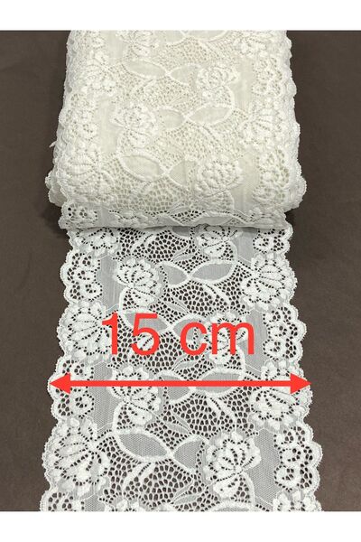 karantuhafiye 1 Meter Lycra Flexible Lace