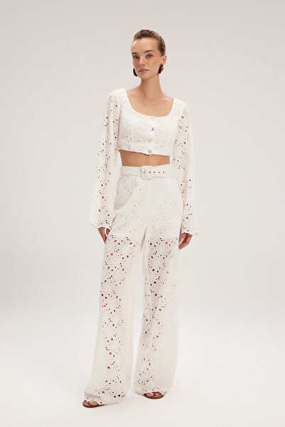 adL Güpürlü Pantolon