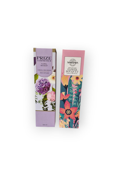 Prize Cosmetics Floral Bouquet  Soft Çubuklu Oda Kokusu 100 ml & Marmara Flow...