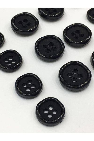 karantuhafiye Black Blazer Jacket - Italian Suit Button (M51585)