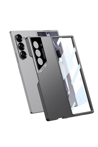 İncisoft Samsung Galaxy Z Fold 6 Compatible Case Slim Stylish Design Cover Case with Camera Protection