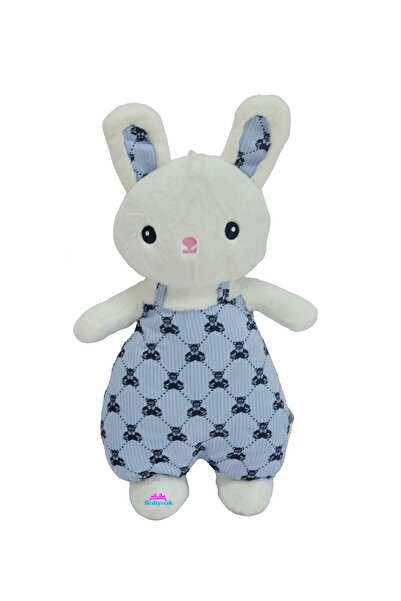 hediyecik Uyku Arkadaşım Tulumlu Tavşan Peluş Oyuncak 40 cm