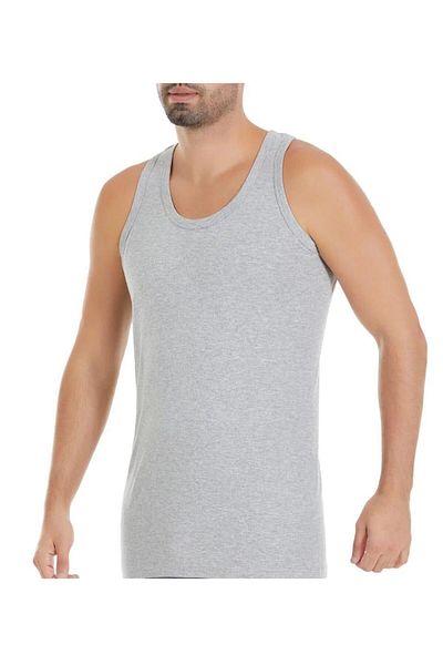 Yıldız İç Giyim Star 19 Men's Ribbed Sports Singlet Single