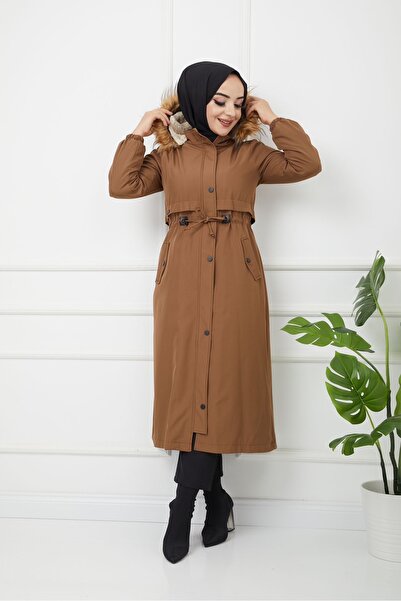 ELBİSHE Kadın İçi Kürklü Mont CK-1009