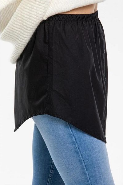 tessetür Bone diyarı Buttoned Skirt in Shirt Look