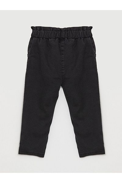 LC Waikiki Pantaloni de bază pentru fetiță, cu talie elastică LCW