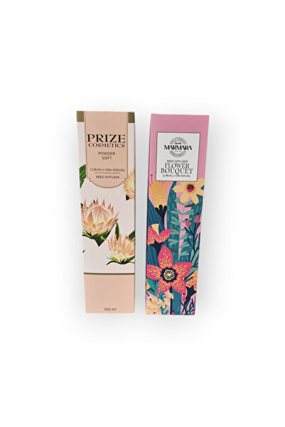 Prize Cosmetics Powder Soft Çubuklu Oda Kokusu 100 ml & Marmara Flower Bouque...