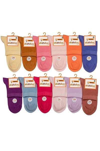 Dündar Plus 6937 Modal Short Socks 6 Pieces