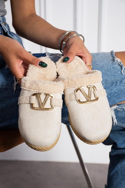 STOCON Vıvıan Women's House Slippers Winter Slippers Dowry Bundle Guest Slippers