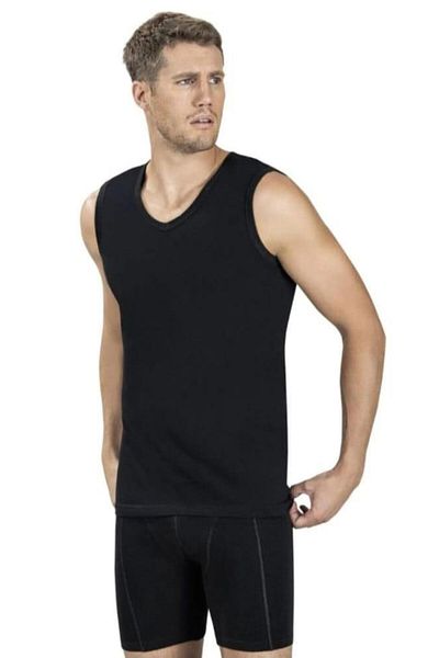 Jiber JİBER 115 MEN'S ZERO SLEEVE V-NECK ATHLETE 12 PIECES
