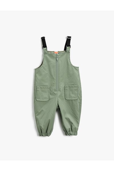 Koton Green Baby Coat 3wmg00008aw