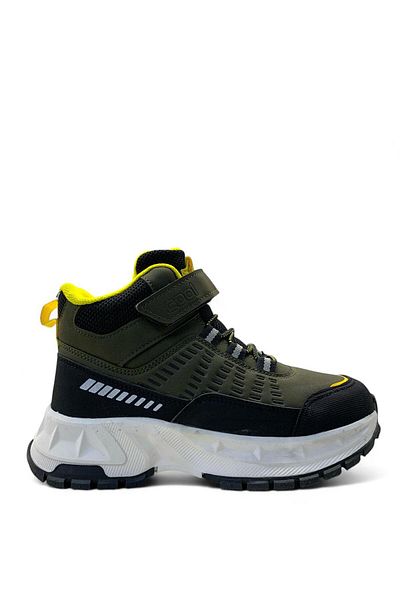 Cool Tiger Orthopedic Boy's Khaki Boots