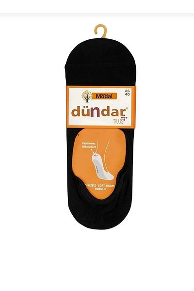 Dündar Plus 6913 Modal Silicone Ballerina Socks 6 Pieces