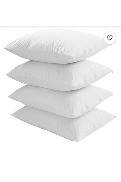 AYHOME Selected Outlet Buy 4 Pay 3 4-Piece White Pillow Inner Liner Pillow Mitili, Pillow Mattress Mitil