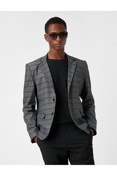 Koton Jachetă Blazer în carouri