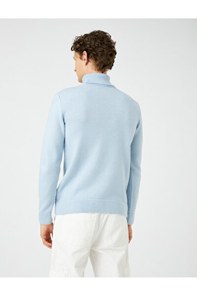 Koton Rollkragenpullover Basic Slim Fit Acrylmischung