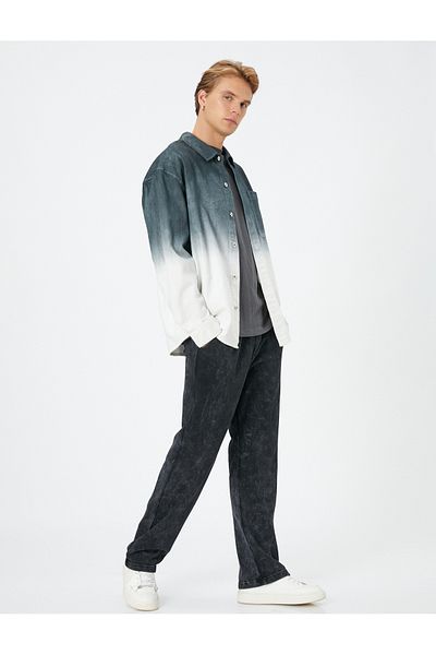 Koton Sweatpants with Lace Waist Pocket Washable