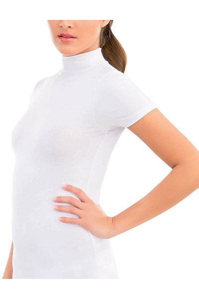 by İGP Throat Short Sleeve Cotton Modal Women's Athlete T-Shirt