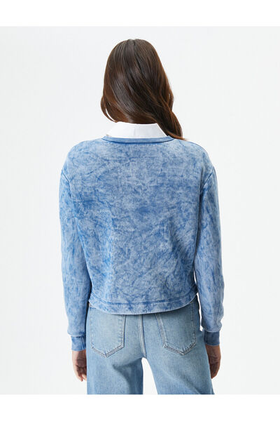 Koton Mikina Crew Neck Basic, pratelná