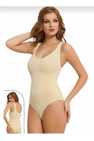 NBB 2979 Women's Thick Strap Seamless Snap Corset 2 Pieces
