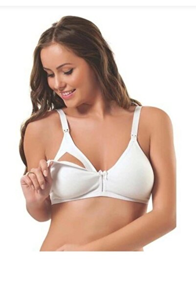 NBB 3581 Women's Combed Cotton Breastfeeding Bra 2 Pieces