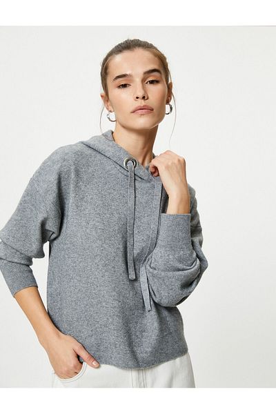 Koton Women's Clothing Sweater - 4wak90021ht Gray