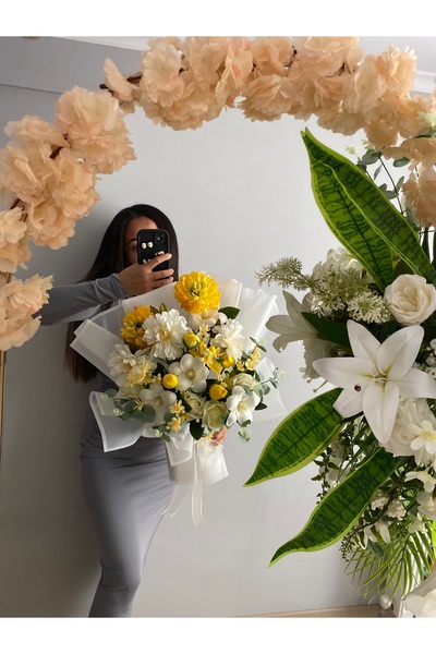 Z&B FLOWERS İsteme Çiçeği Söz Çiçeği Kız İsteme Çiçeği Sevgiliye Hediye Yapay...