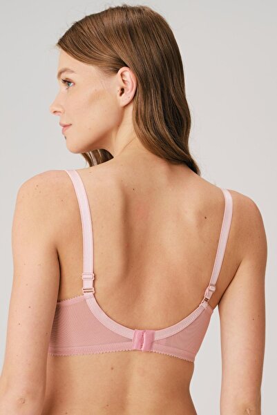 civetta Underwireunsupportive Non-Padded Shaping / Sculpting Lace Minimizer Bra