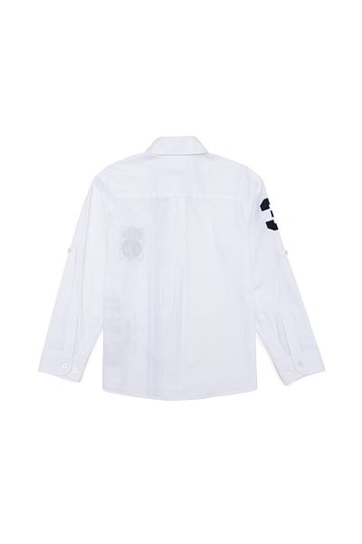 U.S. Polo Assn. Αγόρι λευκό μακρυμάνικο πουκάμισο 50255306 -VR013