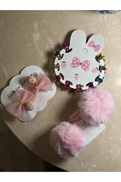 H.H.M ŞENVER TİCARET цветен комплект фиби за коса за момичета