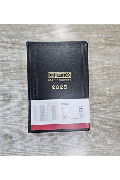 Gıpta 2025 Ticari Kasa Ajandası 17X24 Cm Ece Ayarında