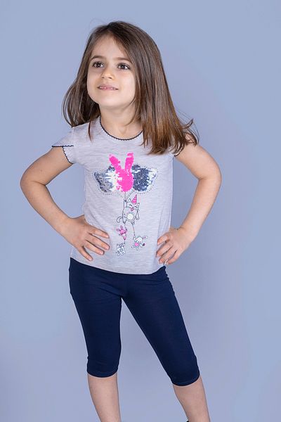 Toontoy Girl's Flip Sequin Suit