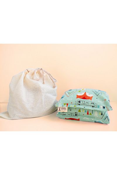 CrossBorder Decor Lavender Wheat Scented Heat Bag - Perfect Solution for Cramps and Shoulder Pains [Fox]