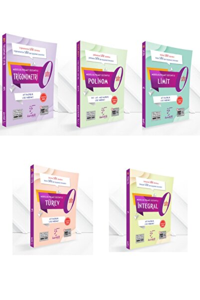 Karekök Yayınları Karekök tyt sıfır trigonometri polinom limit türev ve integral Sıfır fasikül set 2025 yeni kapak