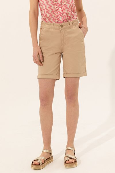 U.S. Polo Assn. Women's Sand Woven Shorts 50246039 -Vr085